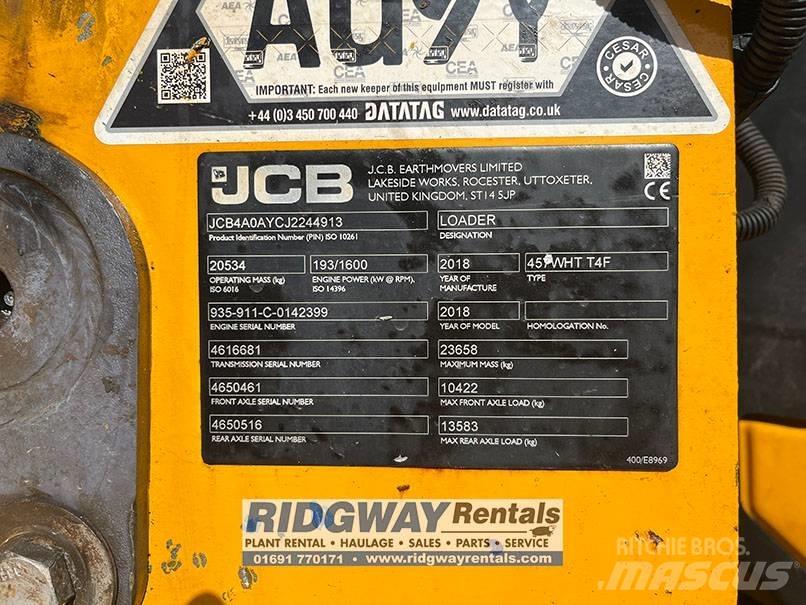 JCB 457 Pyöräkuormaajat