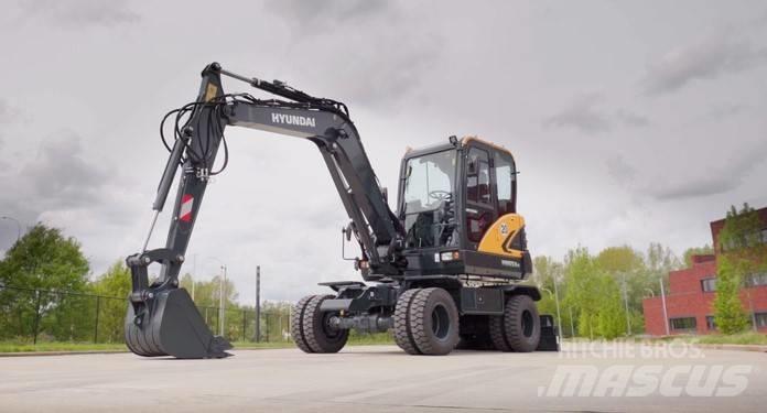 Hyundai HW 65 A Pyöräkaivukoneet