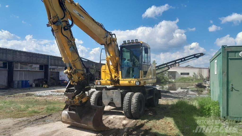 Komatsu PW 140-7 Pyöräkaivukoneet