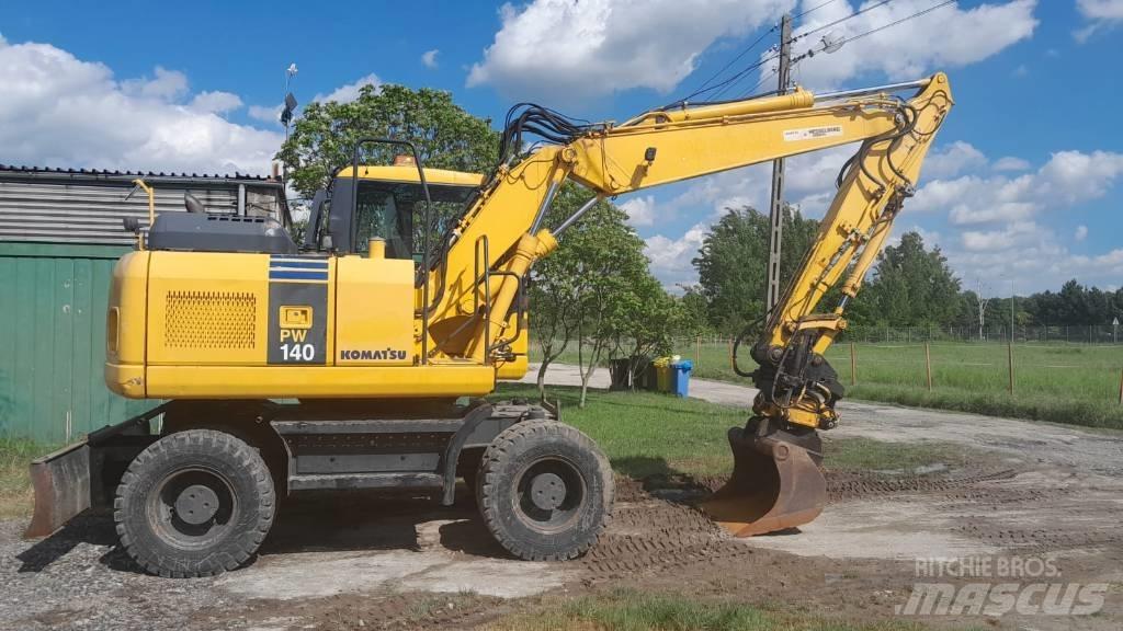 Komatsu PW 140-7 Pyöräkaivukoneet