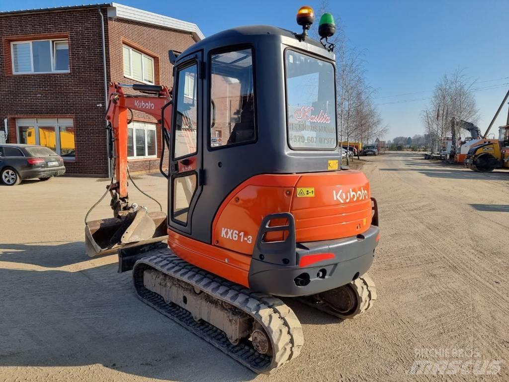 Kubota KX 61-3 Minikaivukoneet < 7t