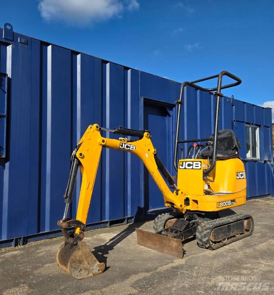 JCB 8008 CTS 3 Bkts Minikaivukoneet < 7t