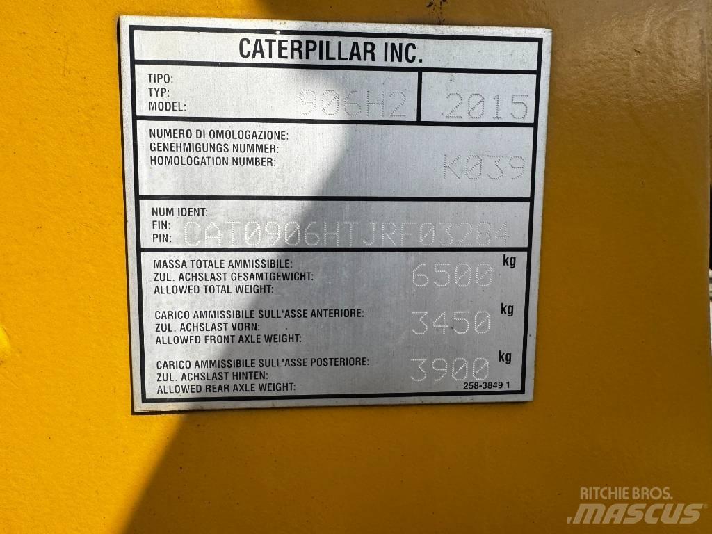 CAT 906H2 Pyöräkuormaajat