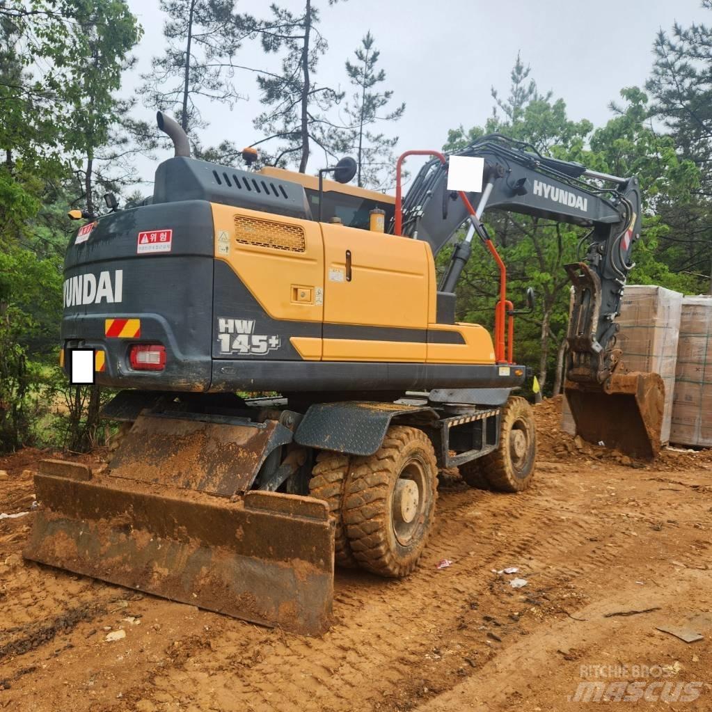 Hyundai HW 145 Pyöräkaivukoneet