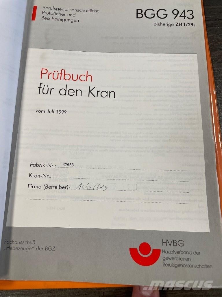 Böcker AK 32/1500 Mobiilinosturit