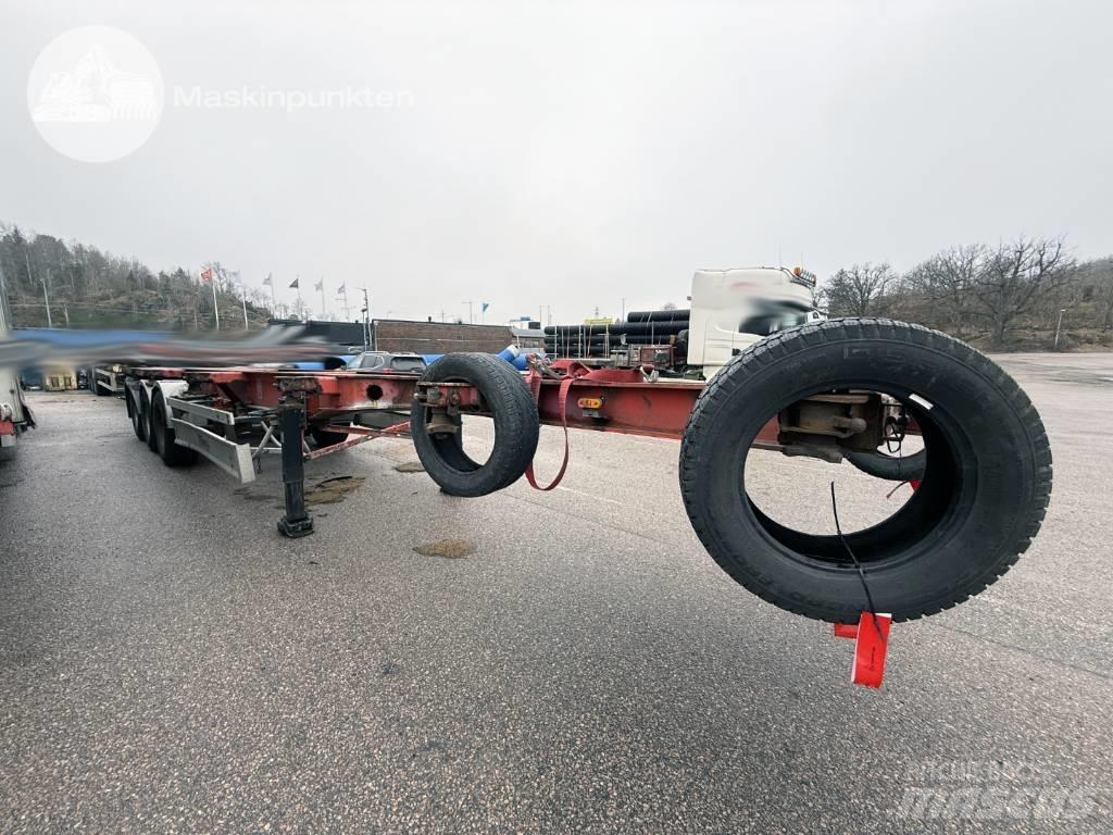 Fliegl SDS 400 Konttipuoliperävaunut