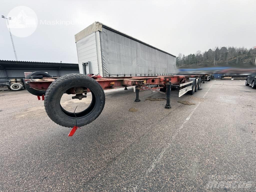 Fliegl SDS 400 Konttipuoliperävaunut