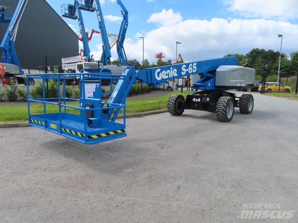 Genie S 65 Teleskooppipuominostimet
