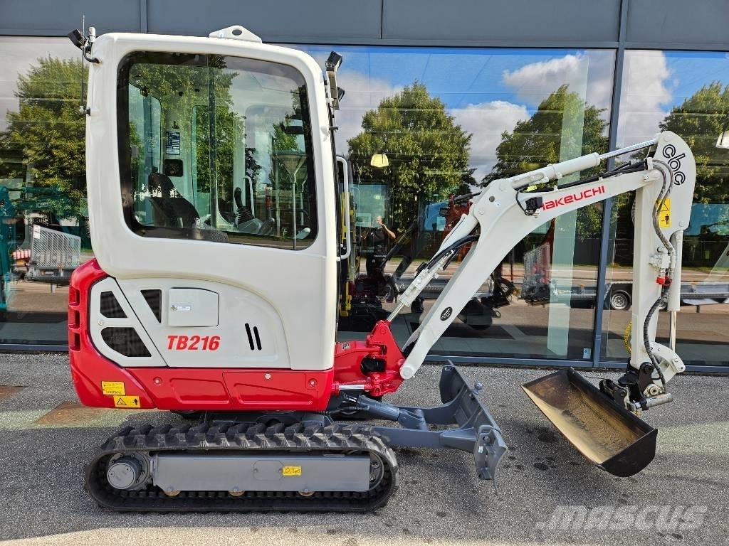 Takeuchi TB 216 Minikaivukoneet < 7t