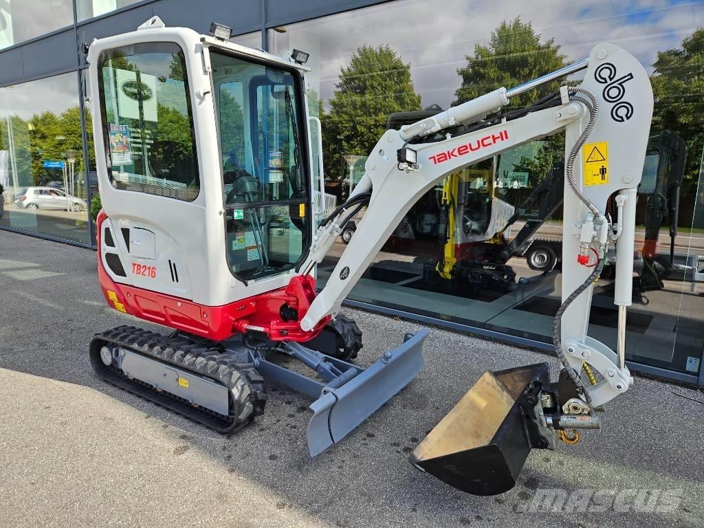 Takeuchi TB 216 Minikaivukoneet < 7t