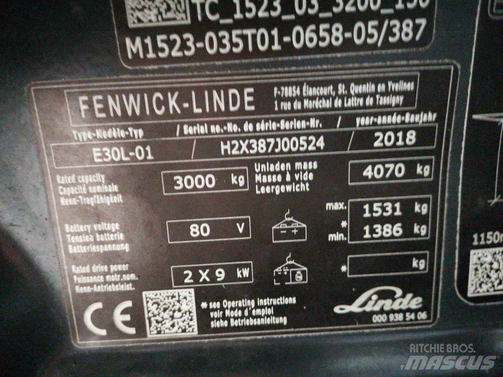 Linde E30L-01 Sähkötrukit