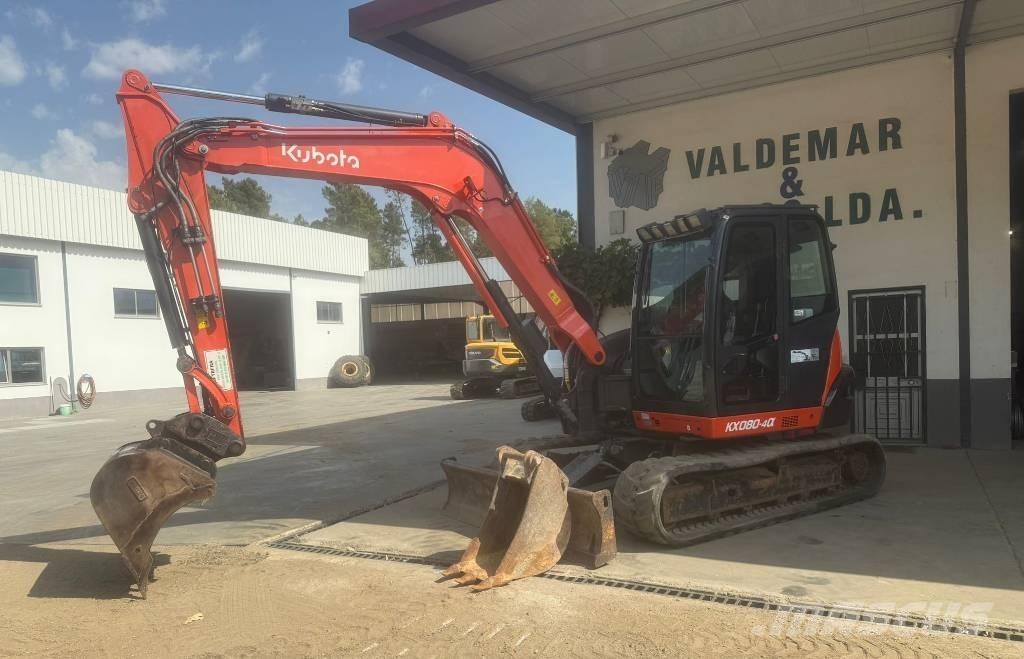 Kubota KX 080-4 Midikaivukoneet 7t - 12t