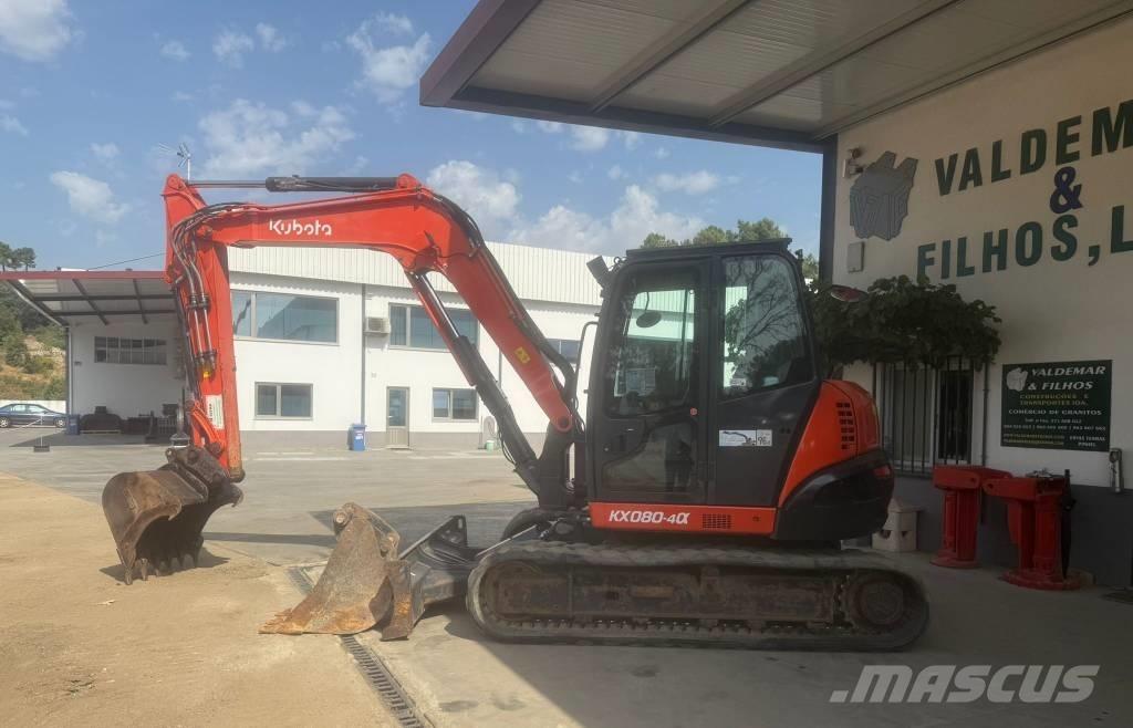 Kubota KX 080-4 Midikaivukoneet 7t - 12t