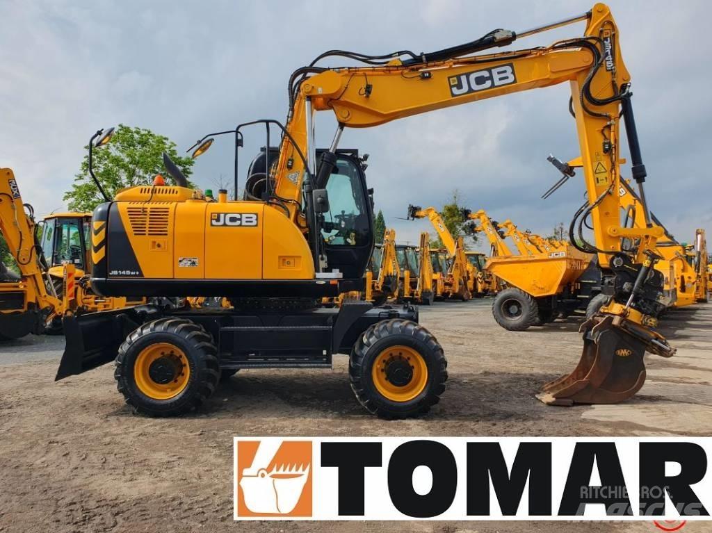 JCB JS 145 W Pyöräkaivukoneet