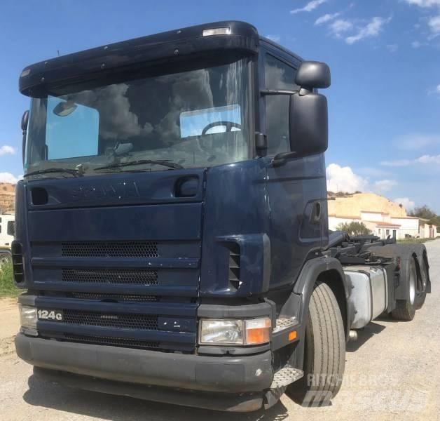 Scania 124 G Sora- ja kippiautot