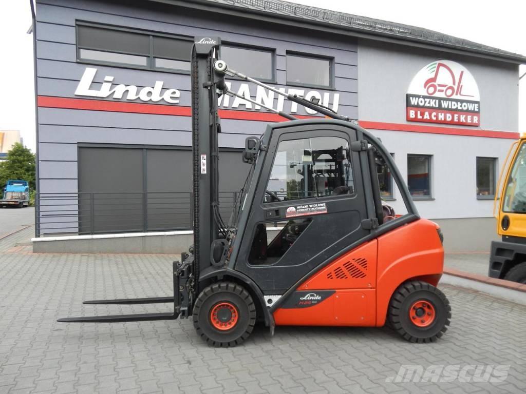 Linde H25T-02 Nestekaasutrukit