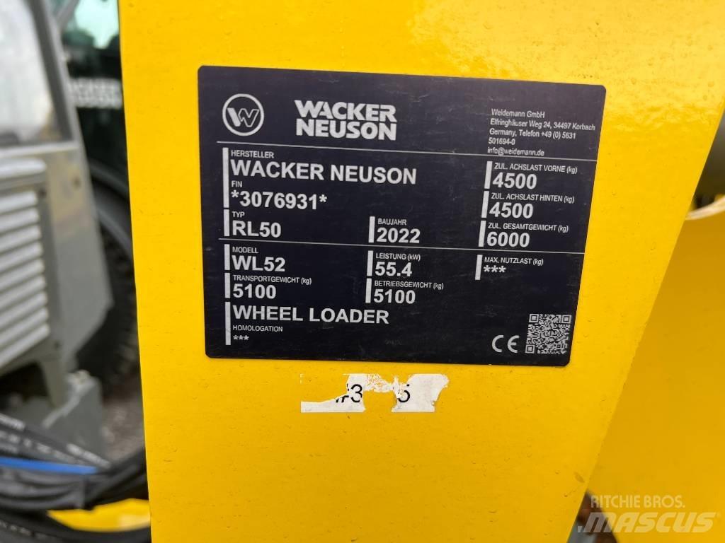 Wacker Neuson WL 52 Pyöräkuormaajat