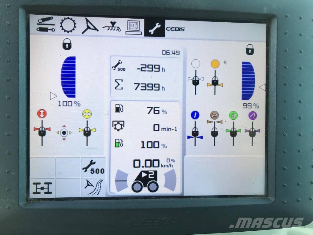 CLAAS XERION 4500 VC Traktorit