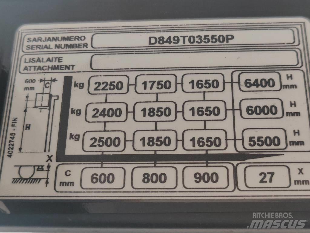 Yale MR25-14 Työntömastotrukit