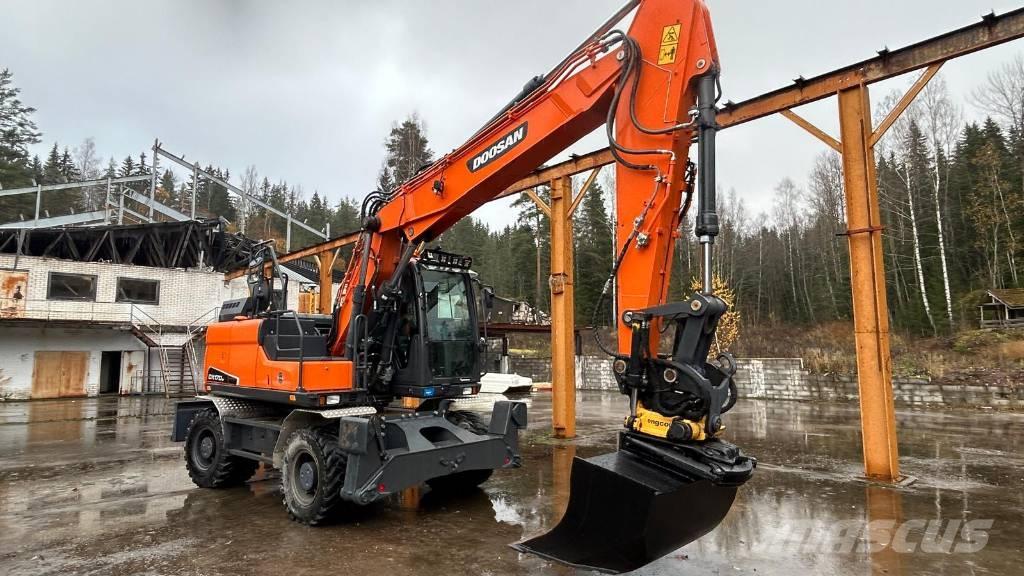 Doosan DX 170 W Pyöräkaivukoneet