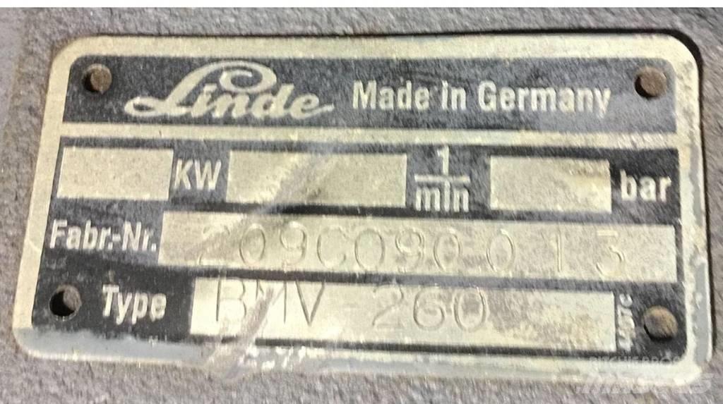 Linde BMV 260 Hydrauliikka