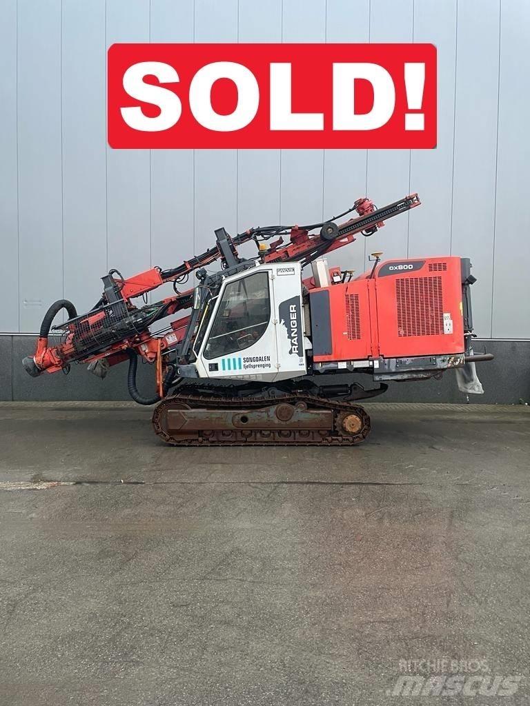 Sandvik DX800 Avolouhintaporauslaitteet