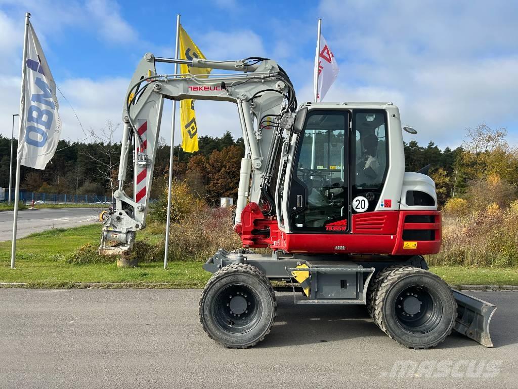 Takeuchi TB 395 W Pyöräkaivukoneet