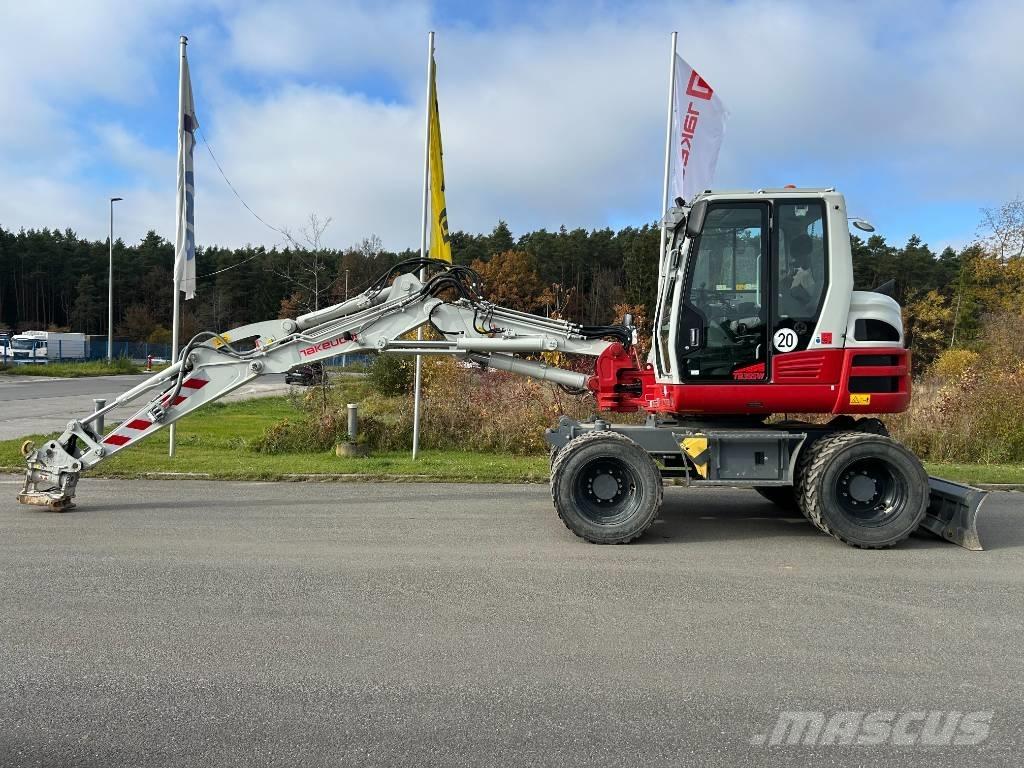 Takeuchi TB 395 W Pyöräkaivukoneet