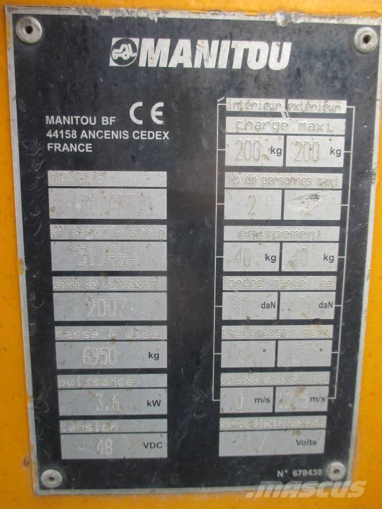 Manitou 170 AETJL Kuukulkijat