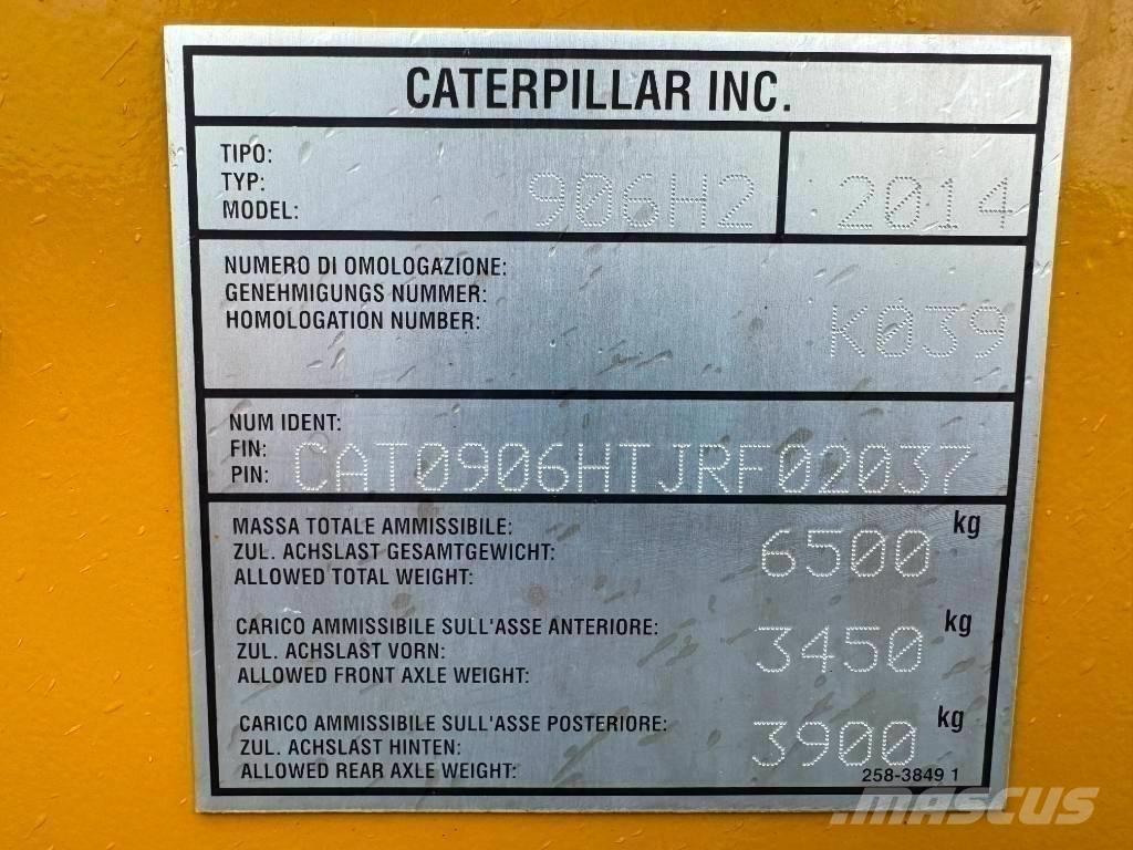 CAT 906 H 2 Pyöräkuormaajat