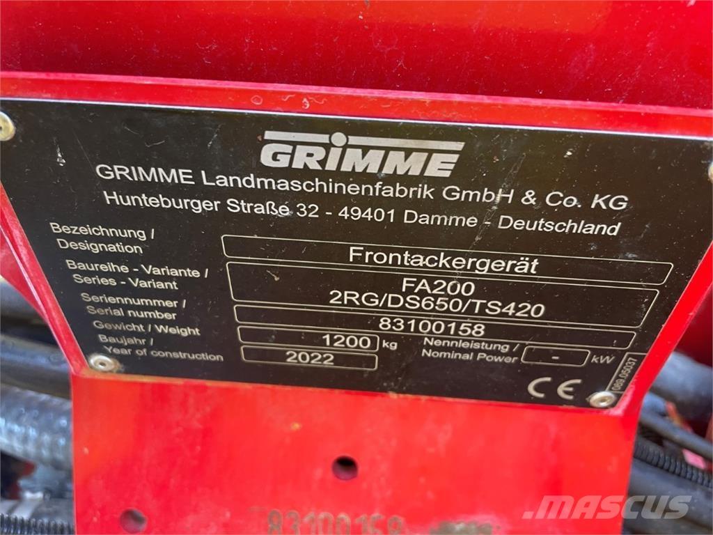 Grimme FA 200 Perunalaitteet - Muut