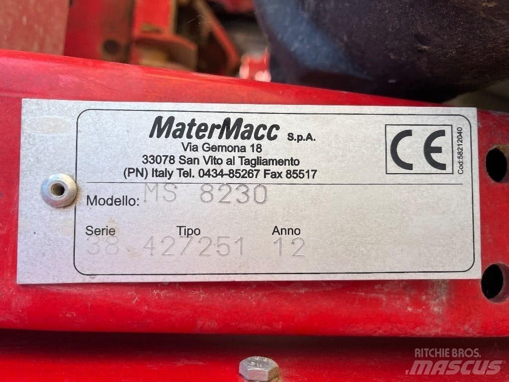 MaterMacc MS 8230 Tarkkuuskylvökoneet