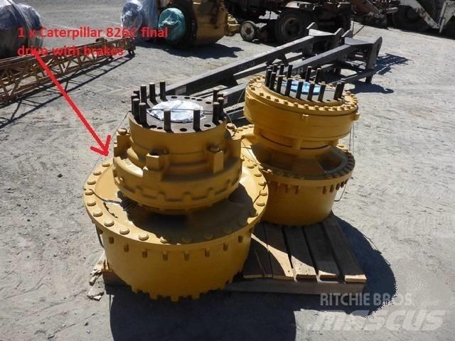 CAT 826 C Akselit