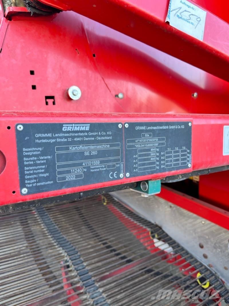 Grimme SE260 Muut maatalouskoneet