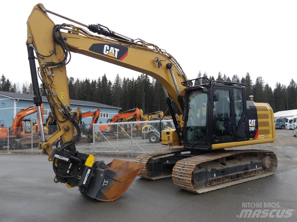 CAT 316 F Telakaivukoneet
