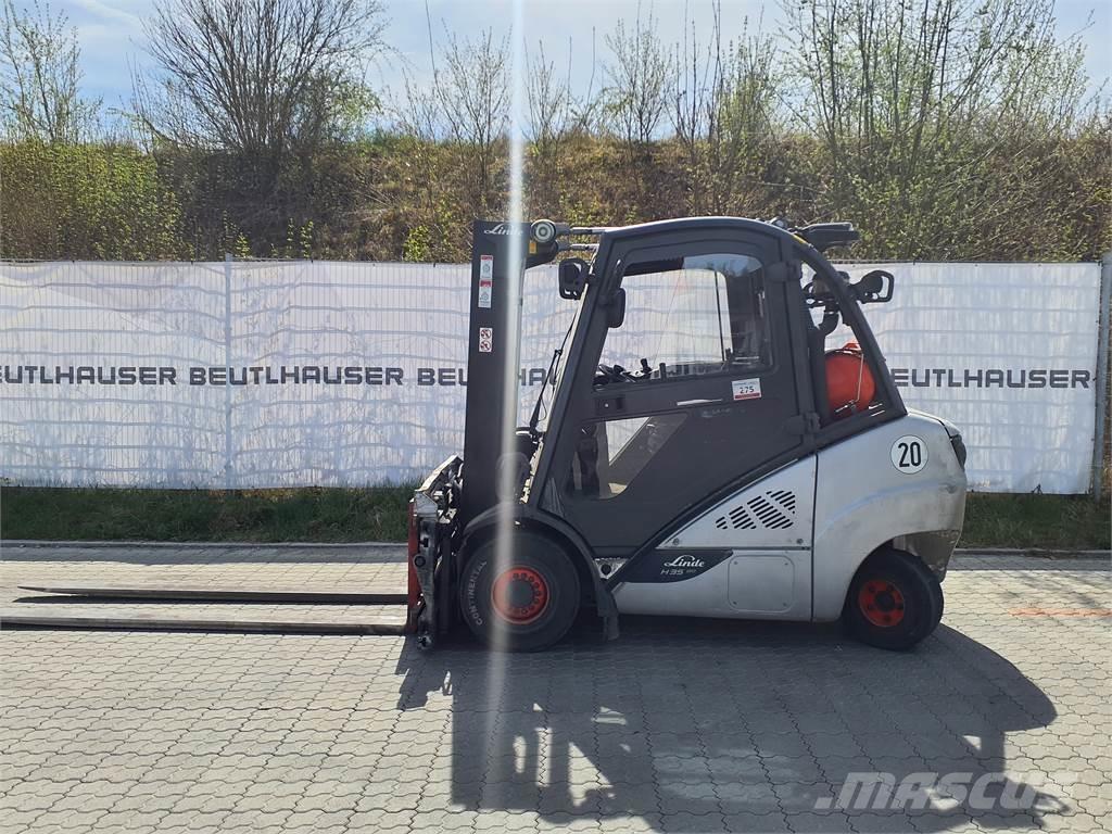 Linde H35T Nestekaasutrukit