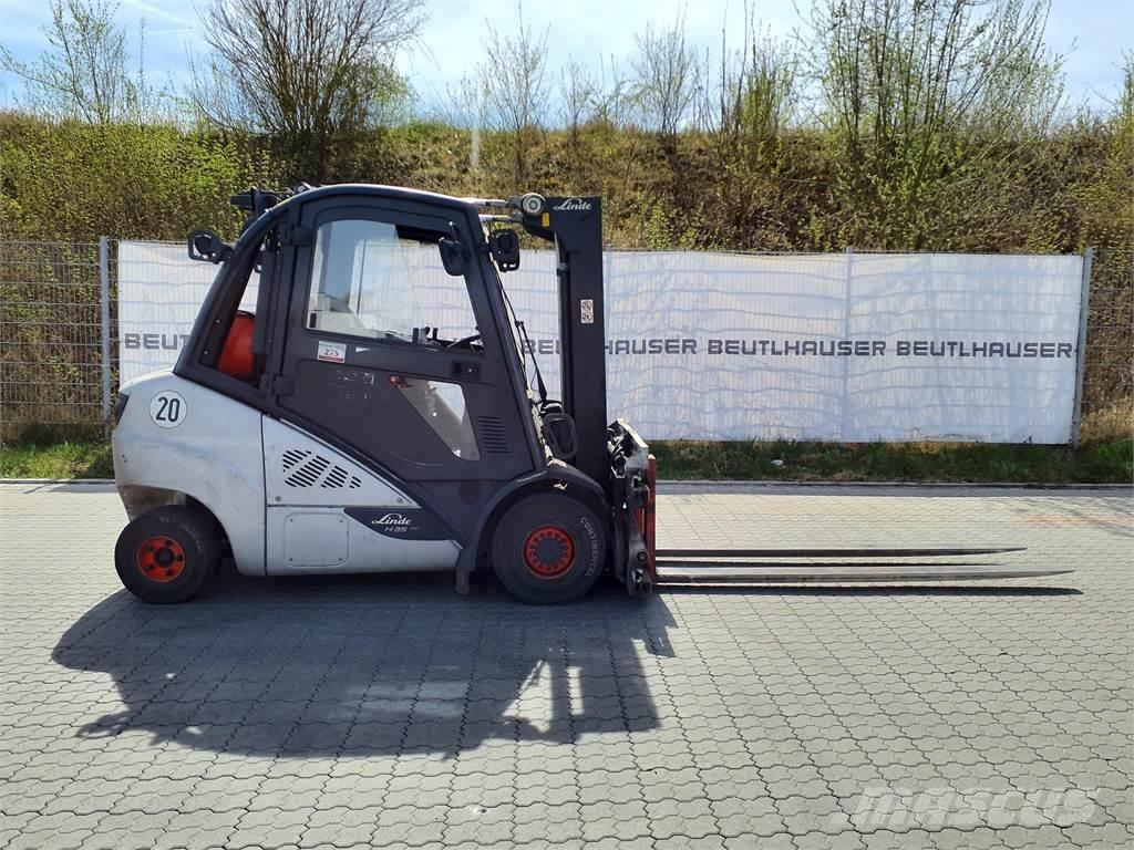 Linde H35T Nestekaasutrukit