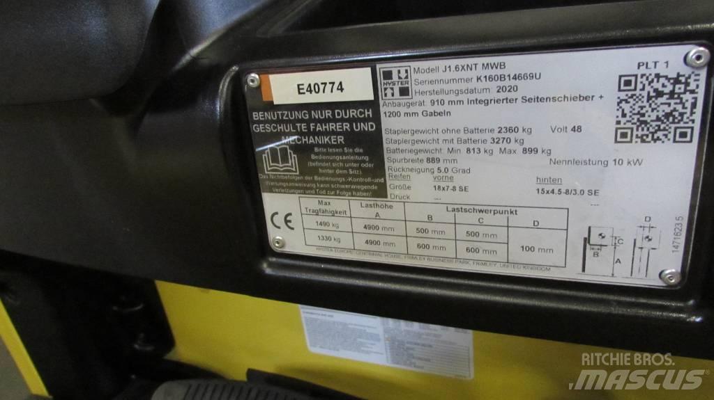 Hyster J1.6XNT MWB Sähkötrukit