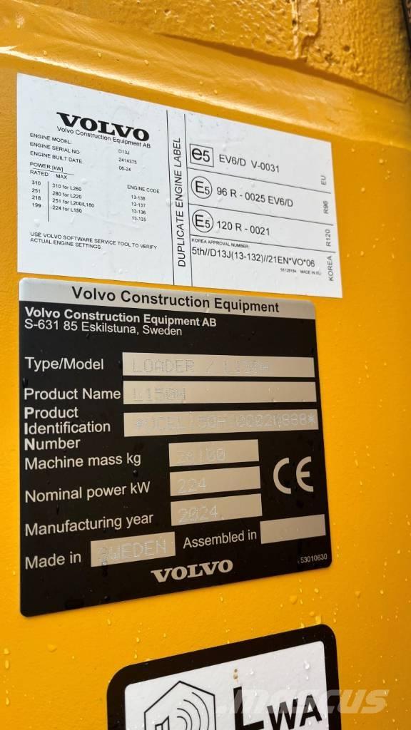 Volvo L150H Pyöräkuormaajat
