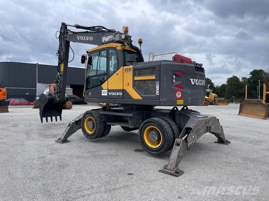 Volvo EW 160 E Pyöräkaivukoneet