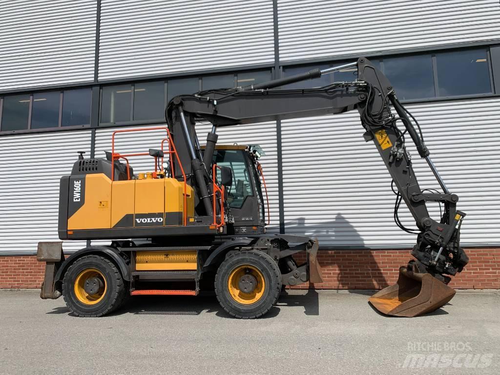 Volvo EW 160 E Pyöräkaivukoneet
