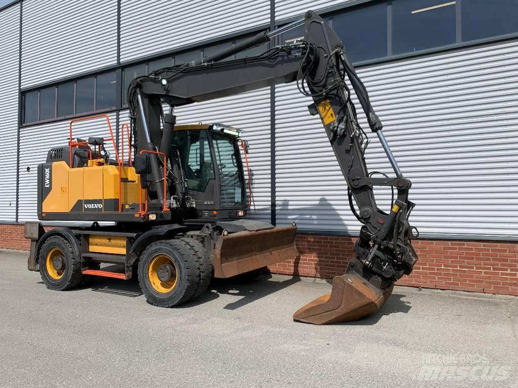 Volvo EW 160 E Pyöräkaivukoneet