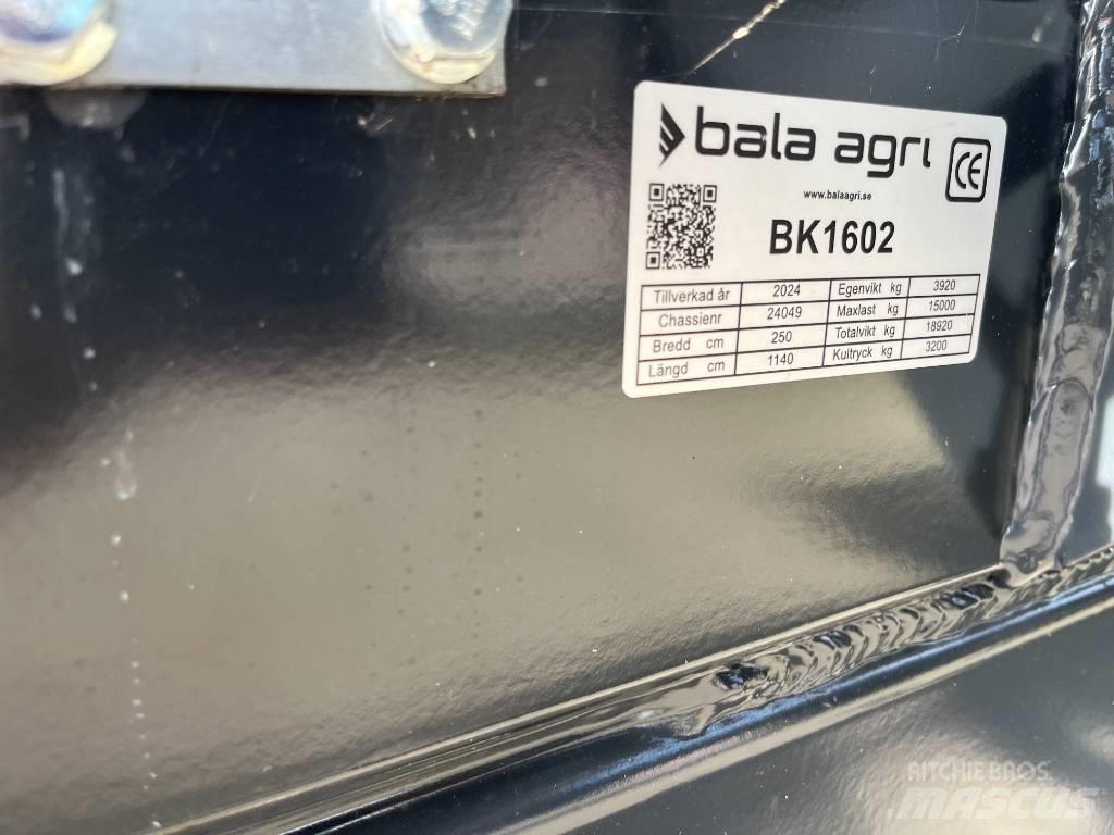 Bala BK 1602 Paalivaunut