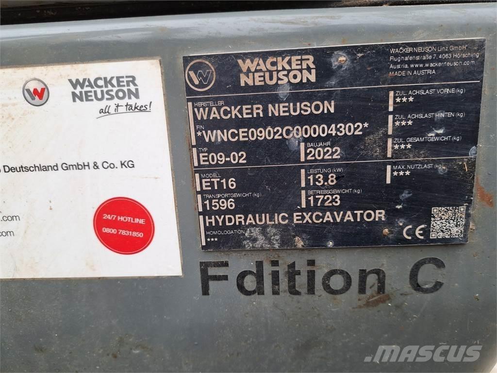 Wacker Neuson ET16 Telakaivukoneet
