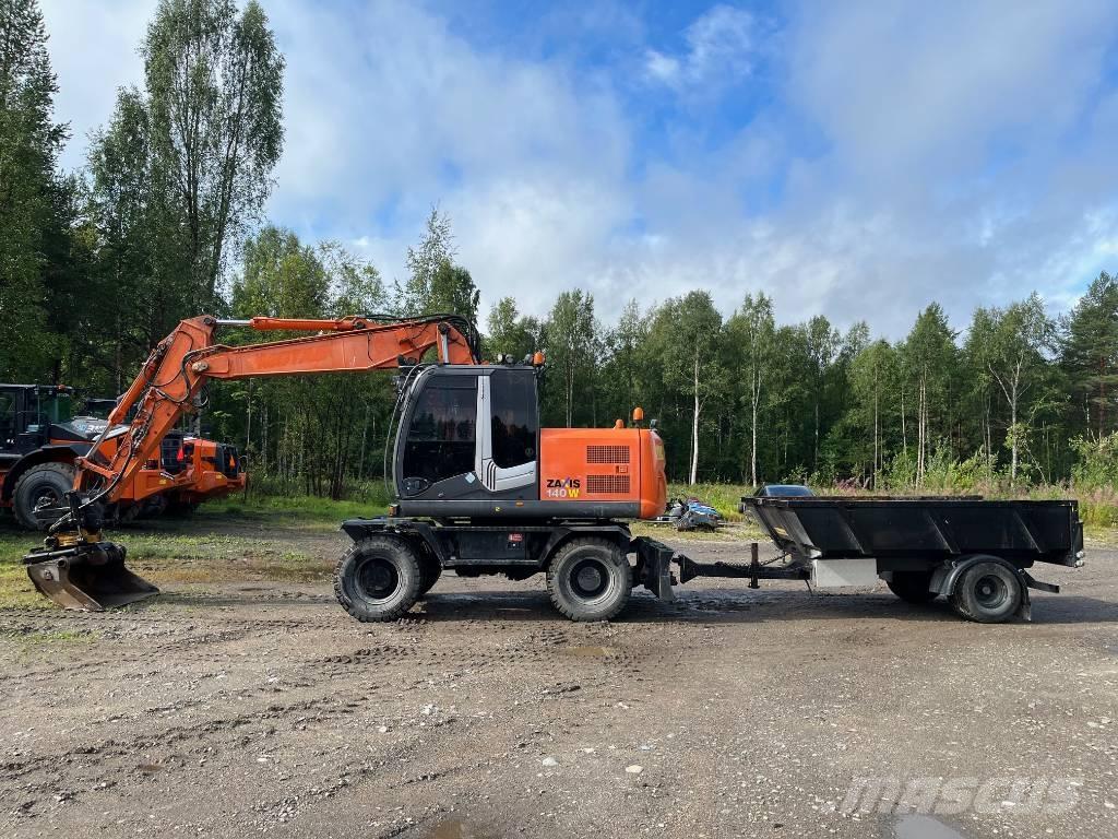 Hitachi ZX140W-3 Pyöräkaivukoneet