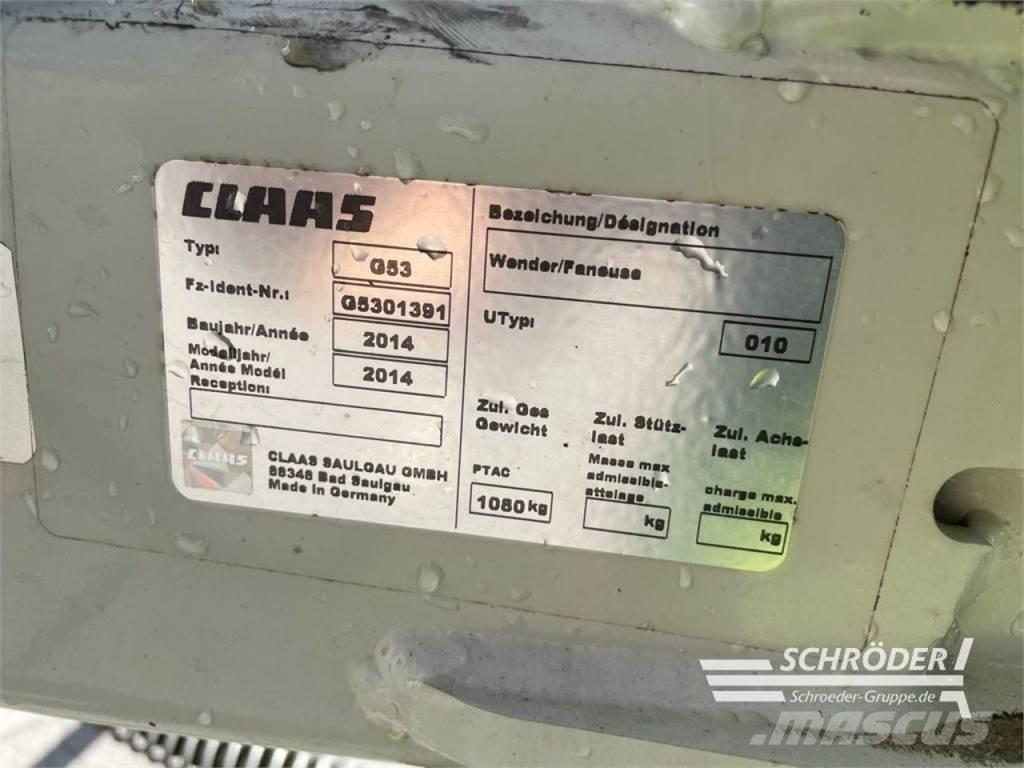 CLAAS VOLTO 800 Pöyhimet ja haravat
