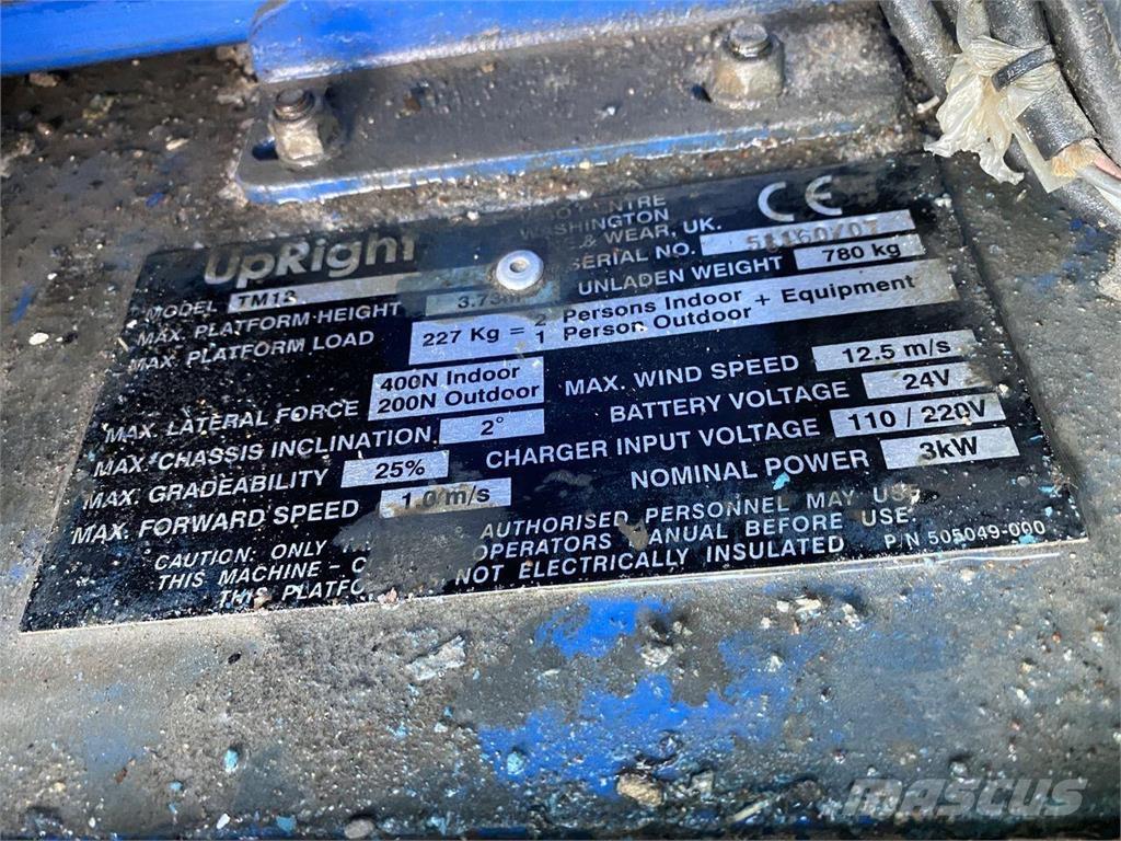 Snorkel TM12 Henkilönostimet ja nostolaitteet