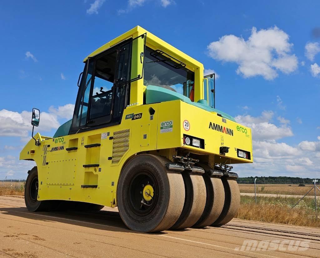 Ammann ART 240 Kumipyöräjyrät