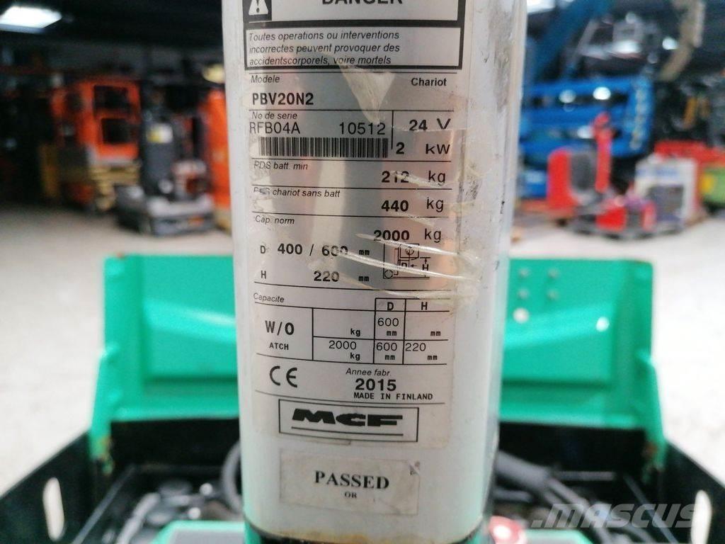 Mitsubishi PBV20N2 Lavansiirtotrukit