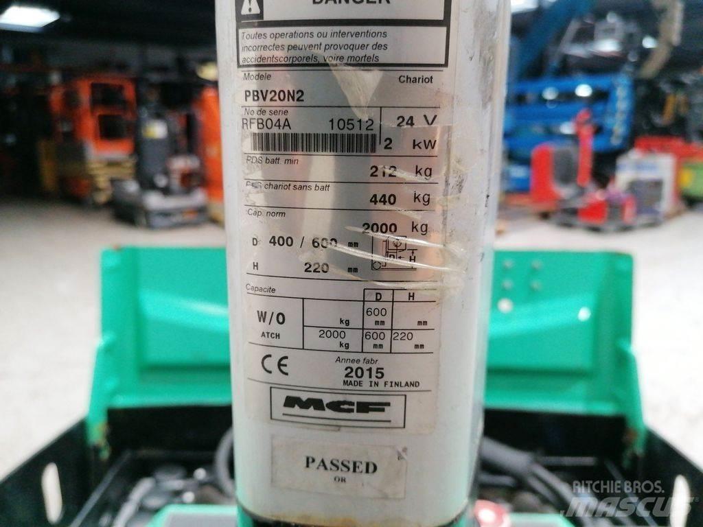 Mitsubishi PBV20N2 Lavansiirtotrukit